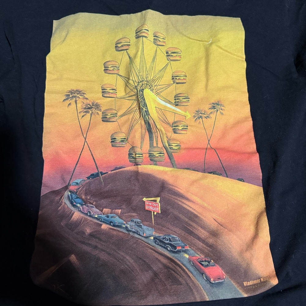Vintage in and out t shirt